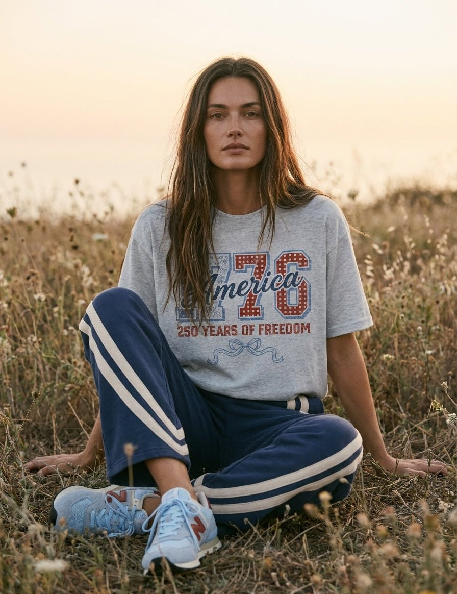 1776 Marquee Oversized Graphic Tee - Westly
