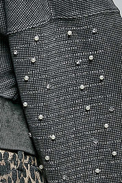 All That Glitters Thermal Cropped Hoodie