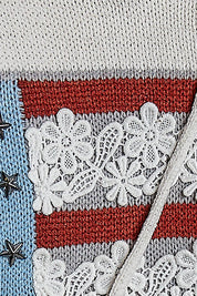 American Honey Chenille Hooded Knit Sweater
