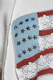 American Honey Chenille Hooded Knit Sweater