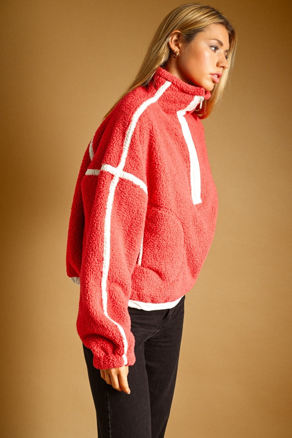 Après Half-Zip Sherpa Pullover