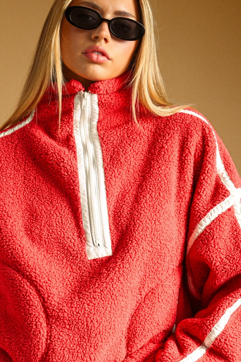 Après Half-Zip Sherpa Pullover