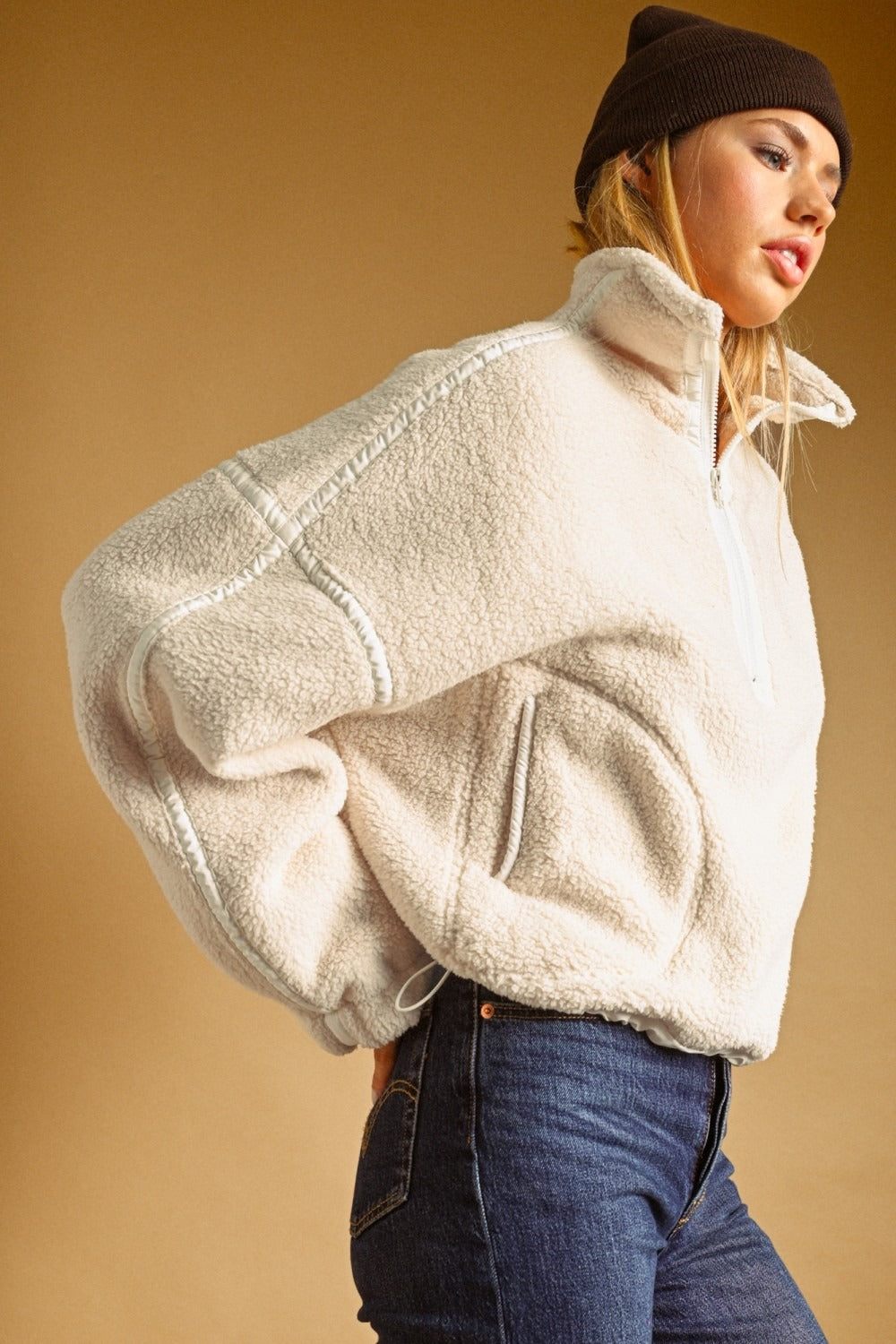 Après Half-Zip Sherpa Pullover