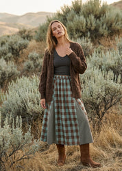 Stonehaven Open Knit Sweater Cardigan