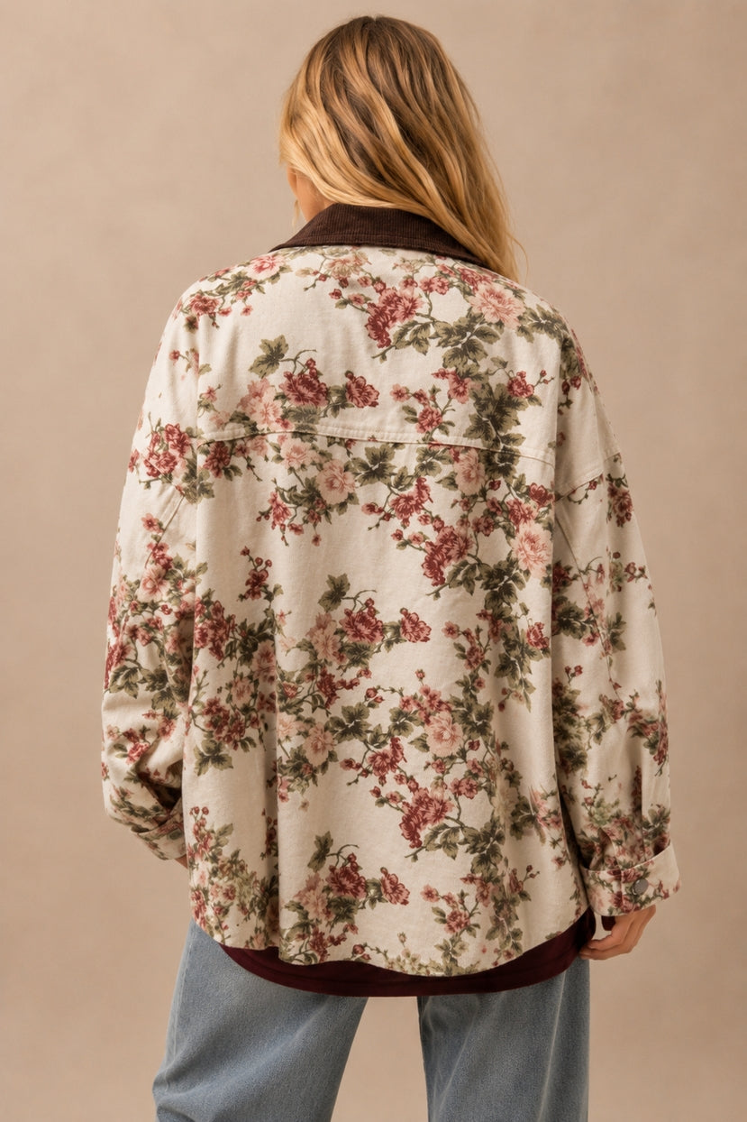 Ashland Vintage Floral Canvas Jacket