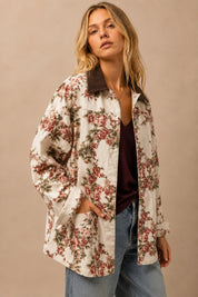 Ashland Vintage Floral Canvas Jacket