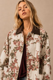 Ashland Vintage Floral Canvas Jacket