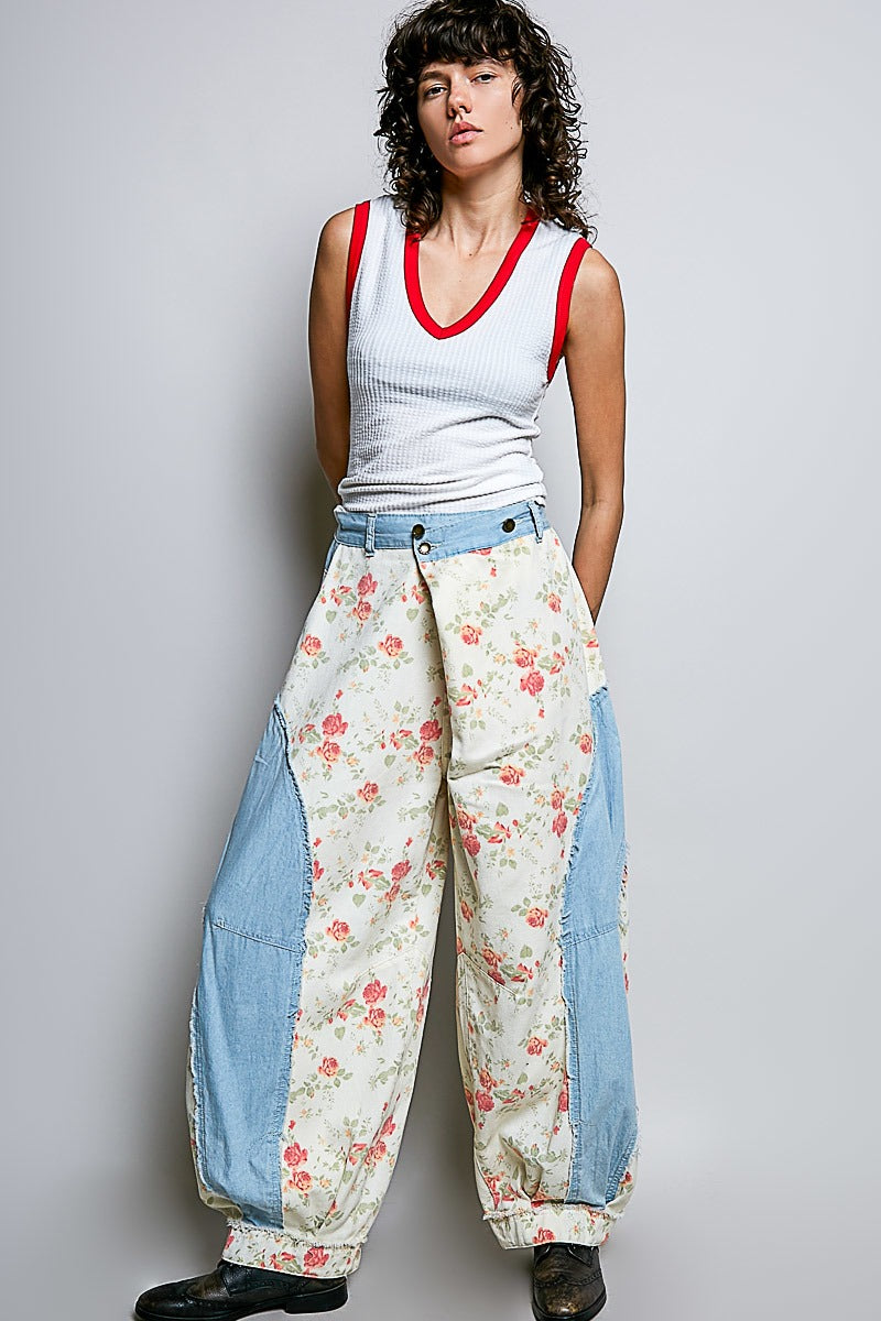 Bare Minimum Contrast Trim Ribeed Tank