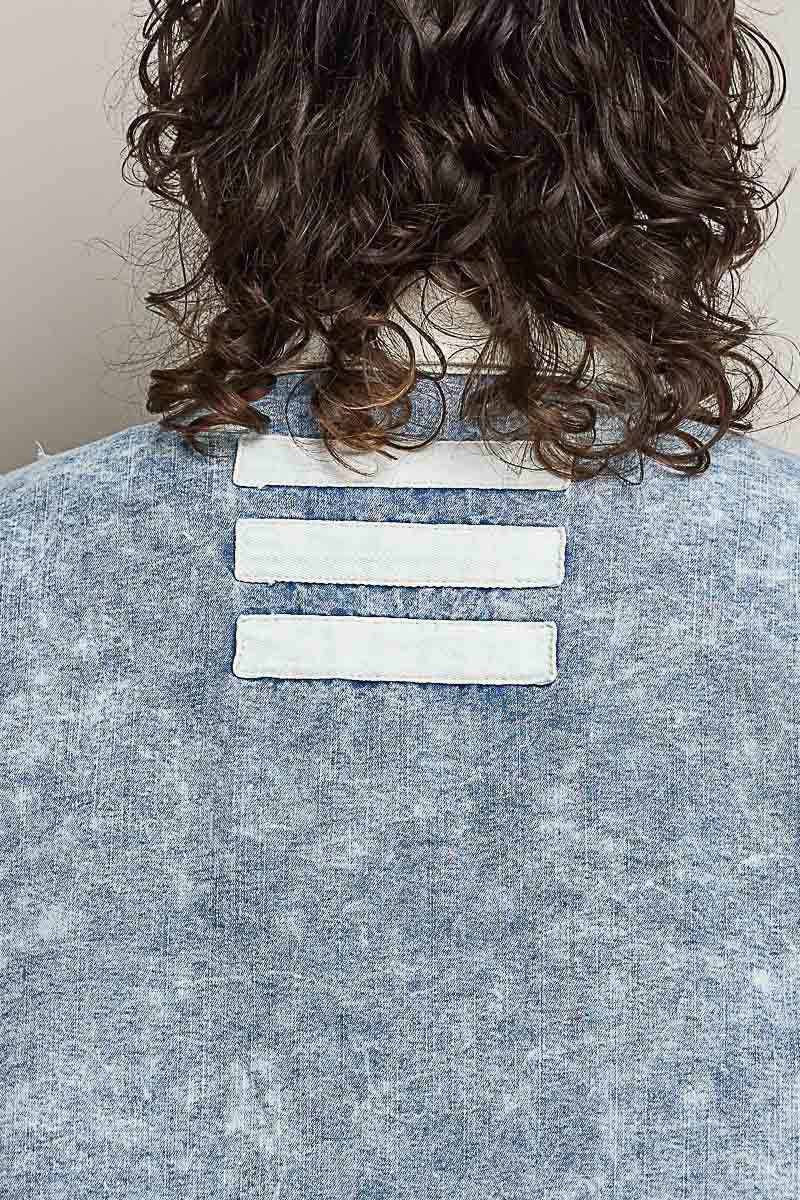 Betty Americana Patchwork Denim Jacket