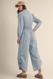 Wanderlust Cloud Wash Jumpsuit