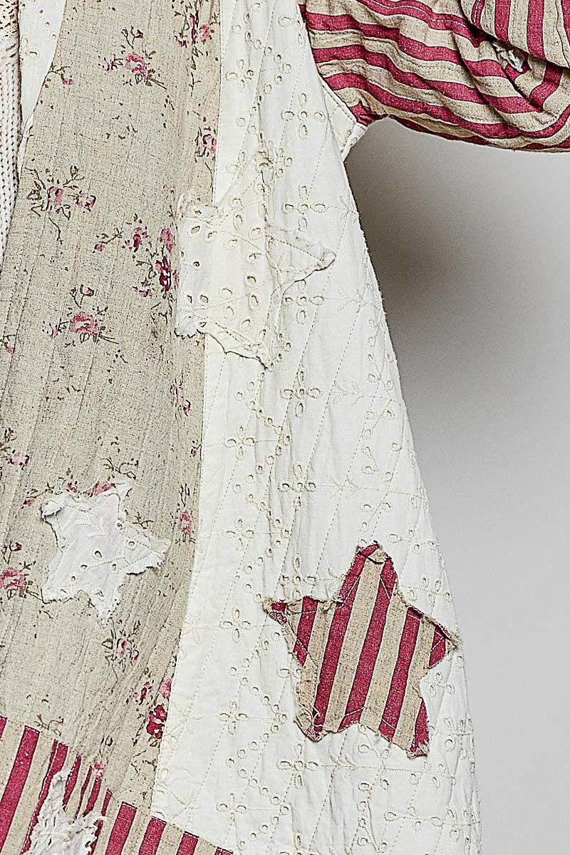 Born Free Patchwork Quilted Duster