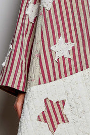 Born Free Patchwork Quilted Duster