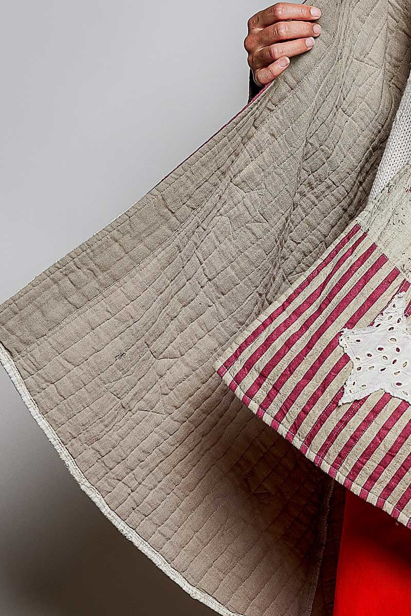Born Free Patchwork Quilted Duster