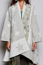 Born Free Patchwork Quilted Duster