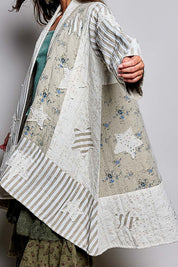 Born Free Patchwork Quilted Duster