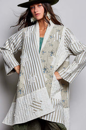 Born Free Patchwork Quilted Duster