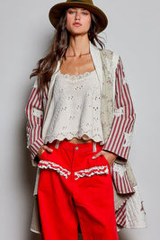 Born Free Patchwork Quilted Duster