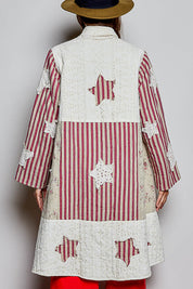 Born Free Patchwork Quilted Duster