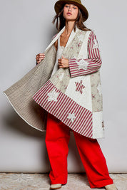 Born Free Patchwork Quilted Duster