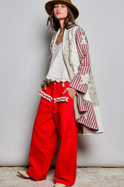 Born Free Patchwork Quilted Duster