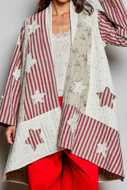 Born Free Patchwork Quilted Duster