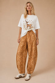Botanical Deer Graphic Tee