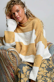 Cabana Club Chenille Mock-Neck Sweater