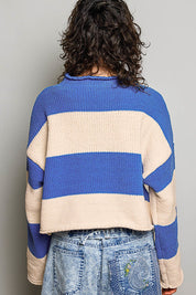 Cabana Club Chenille Mock-Neck Sweater