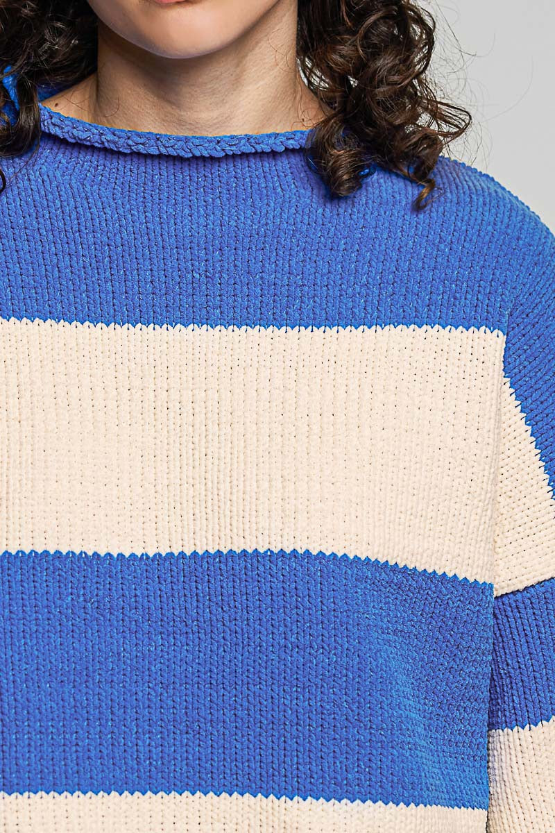 Cabana Club Chenille Mock-Neck Sweater