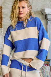 Cabana Club Chenille Mock-Neck Sweater