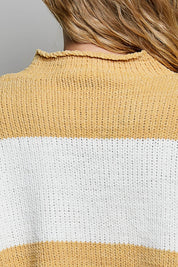 Cabana Club Chenille Mock-Neck Sweater