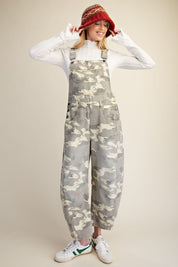 Outlook Camo Print Twill Overalls
