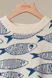Cannery Row Sardine Knit Sweater
