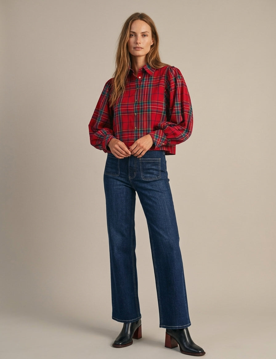 CeliaPlaidPuffSleeveBlouse.jpg