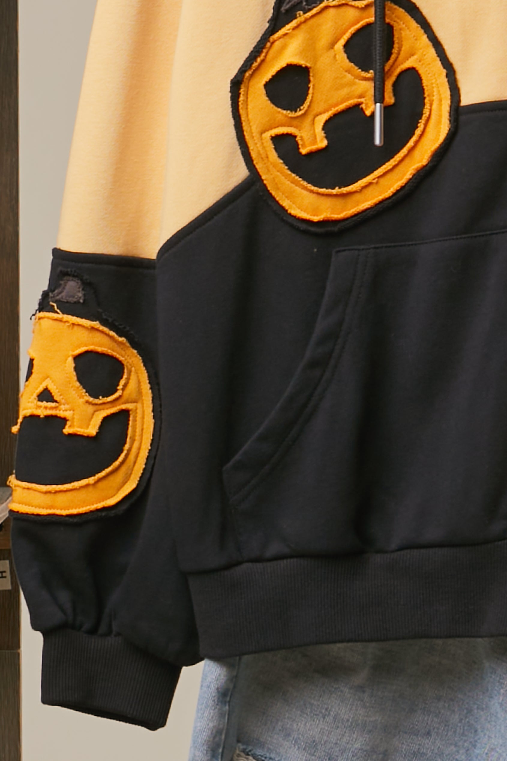 Jack Colorblock Pumpkin Patch Zip-Up Hoodie