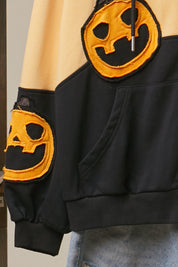 Jack Colorblock Pumpkin Patch Zip-Up Hoodie