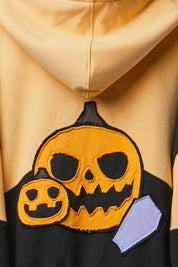 Jack Colorblock Pumpkin Patch Zip-Up Hoodie