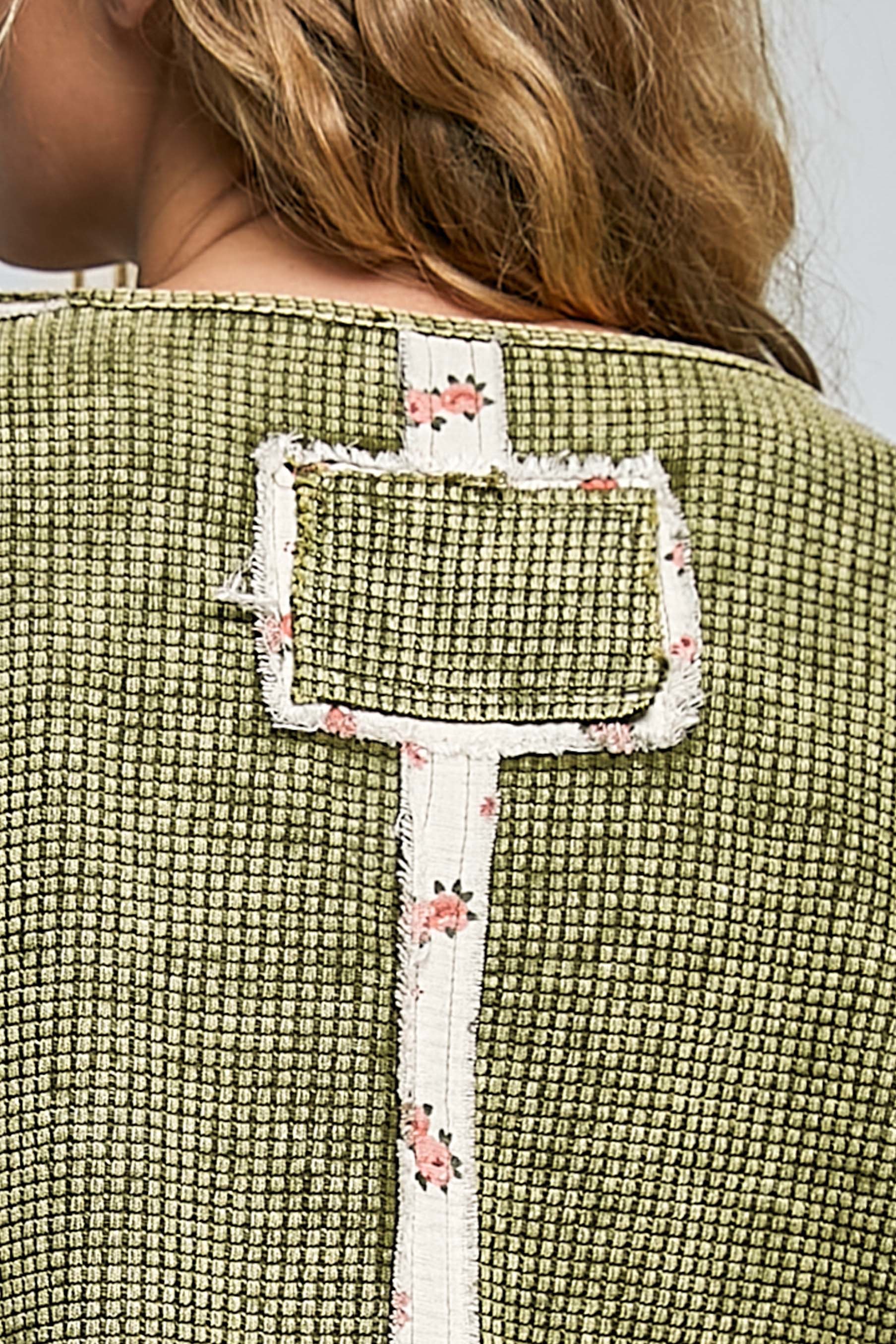 Come As You Are Oversized Waffle Knit Top