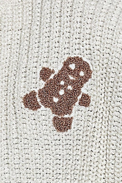 Cookie Cutter Mock-Neck Chenille Sweater
