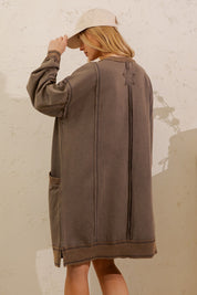 Dark Skies Vintage Star Patch Dress