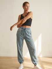 Day To Night Acid Wash Fleece Joggers