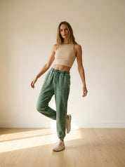 Day To Night Acid Wash Fleece Joggers