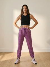 Day To Night Acid Wash Fleece Joggers