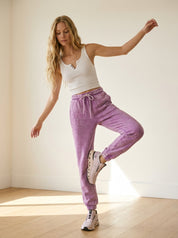 Day To Night Acid Wash Fleece Joggers