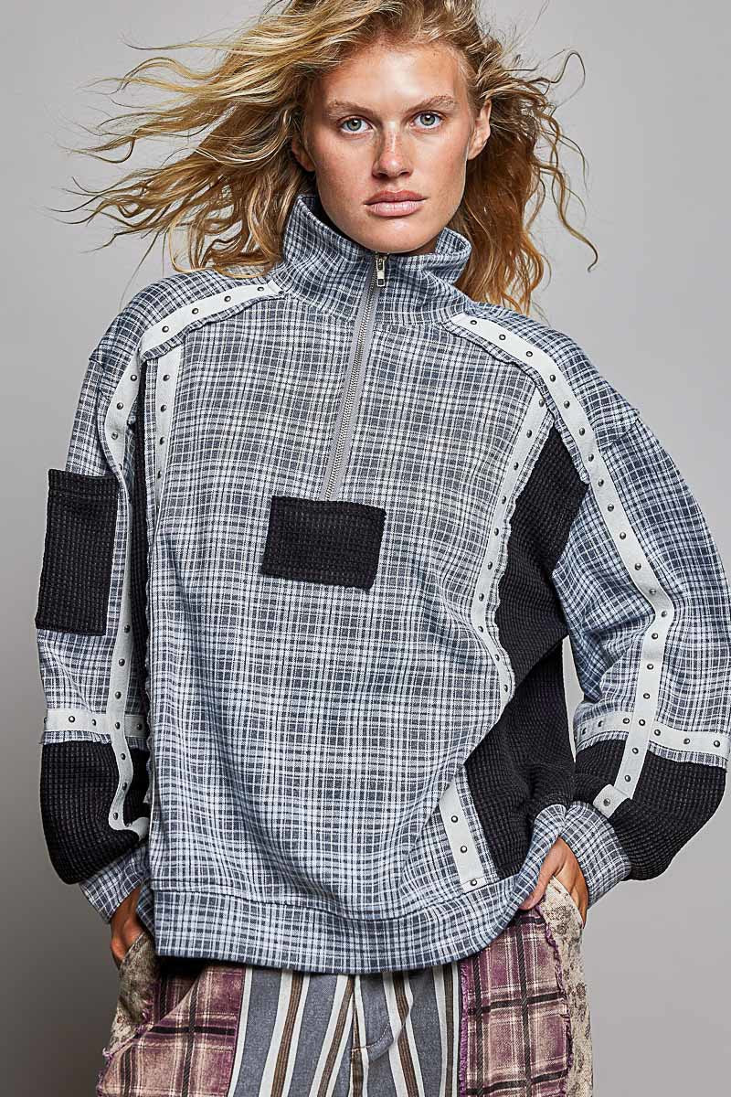 Detour Half-Zip Mock-Neck Pullover