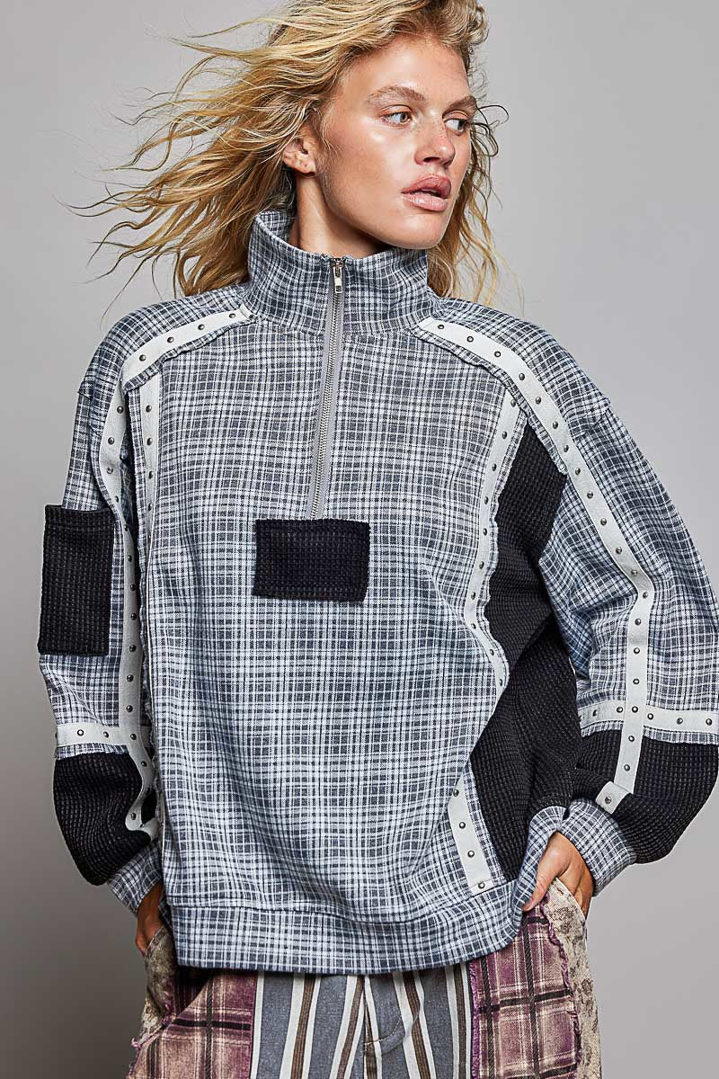 Detour Half-Zip Mock-Neck Pullover