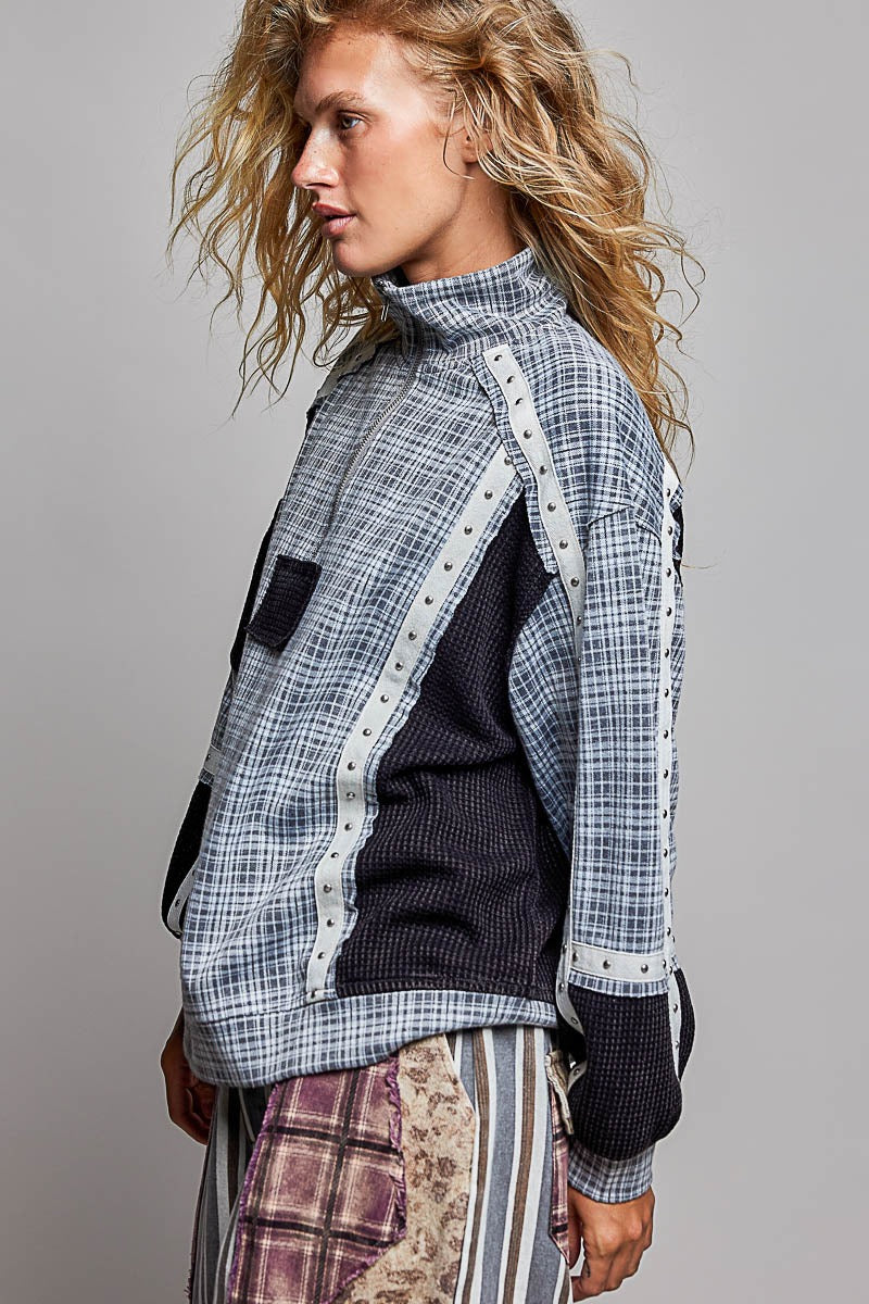 Detour Half-Zip Mock-Neck Pullover