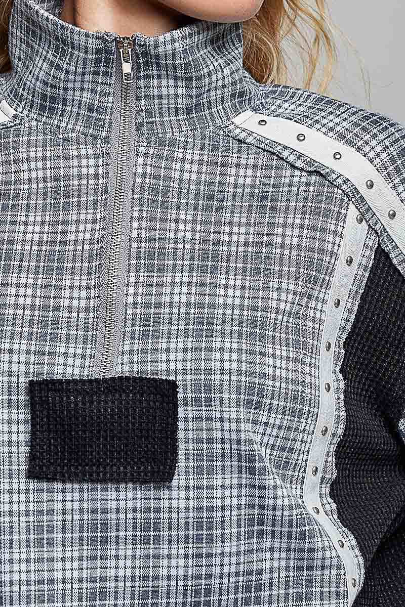 Detour Half-Zip Mock-Neck Pullover