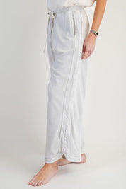 The Essential Drawstring Mineral Washed Terry Knit Pants