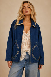 Durango Studded Denim Jacket